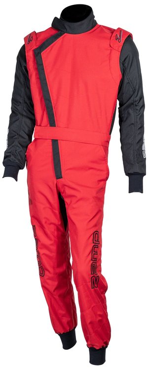 ZK-40 Karting Race Suit Small - Red/Black