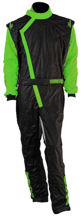 ZR-40 Youth Race Suit Medium [Green/Black]