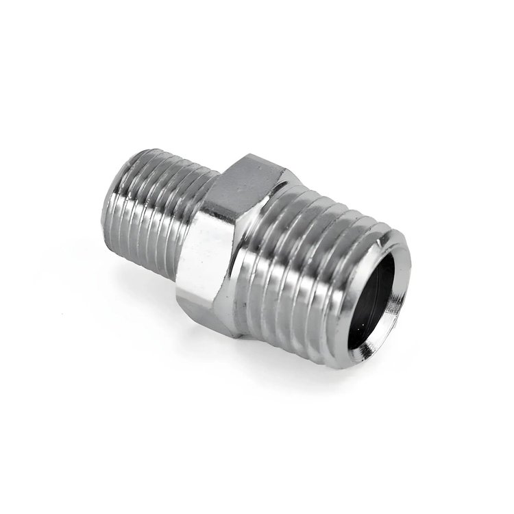 00-01102-B 1/8 in. NPT x 1/4 in. NPT Straight Fitting, Male/Male