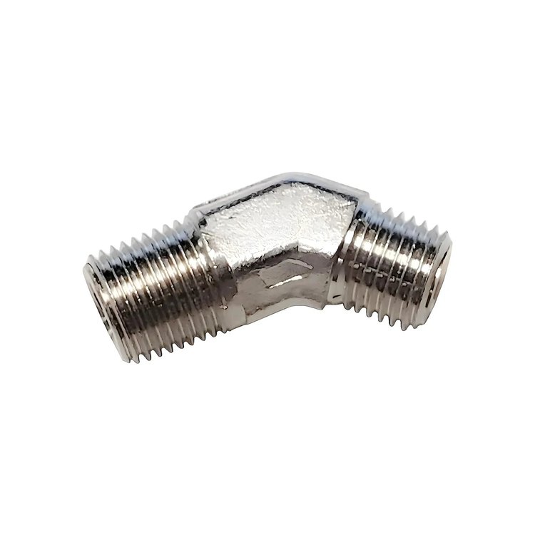 00-01250-J 1/8 in. NPT x 3AN 45-Degree Jet Fitting, Male/Male
