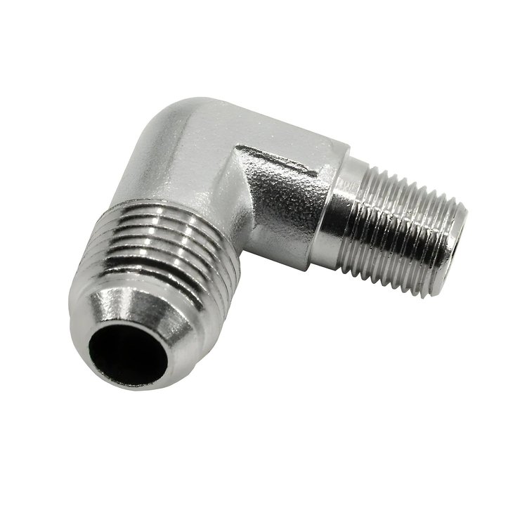 00-01352-B 1/8 in. NPT x 6AN 90-Degree Fitting, Male/Male