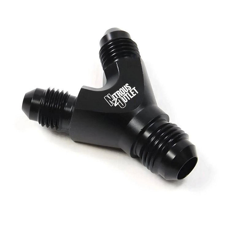 00-01715 6AN x 4AN x 4AN Y Fitting, Male/Male/Male