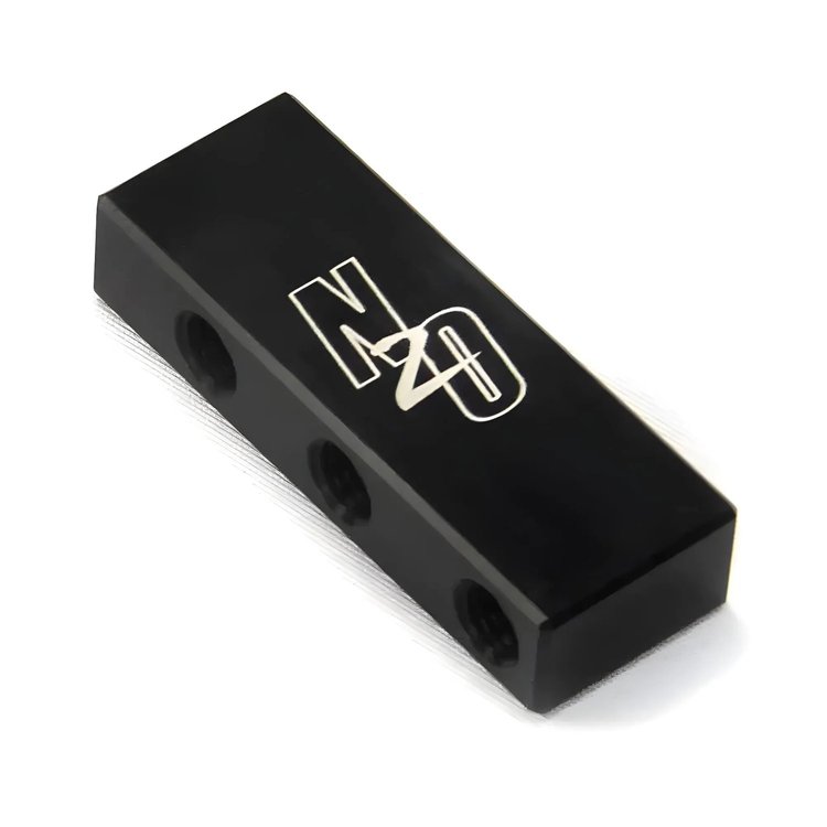 00-01756 1 in 6 out Distribution Block, 1/8 in. NPT inlet, 5/16-24 Outlets