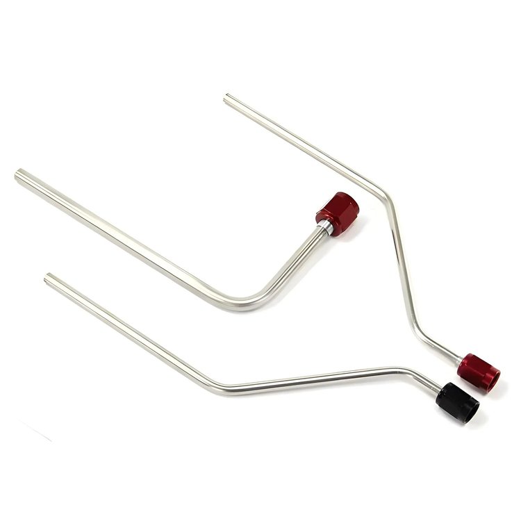 00-10121-90-HL Pontiac 90/92 mm Fast Intake 2004-2006 GTO Hard-Line Kit, Solenoids To Plate, Fuel Adapter To Solenoid