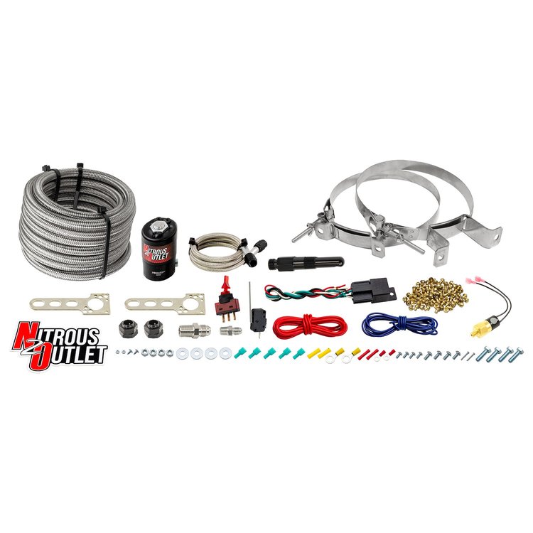 00-10250-00 Universal Diesel Dry Single-Nozzle System, 35-200HP, No Bottle