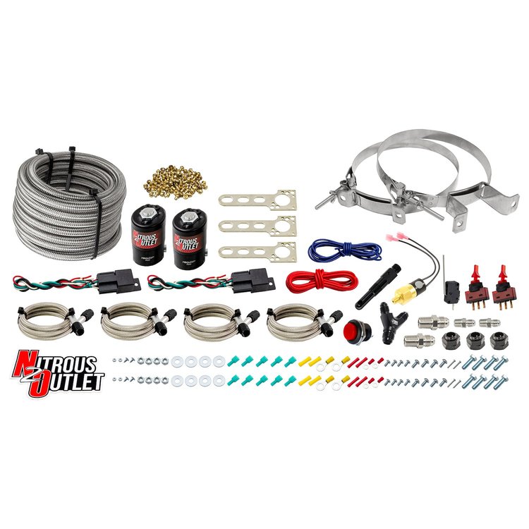 00-10251-00 Universal Diesel Dual-Stage Dry Single-Nozzle System, 35-200HP, No Bottle