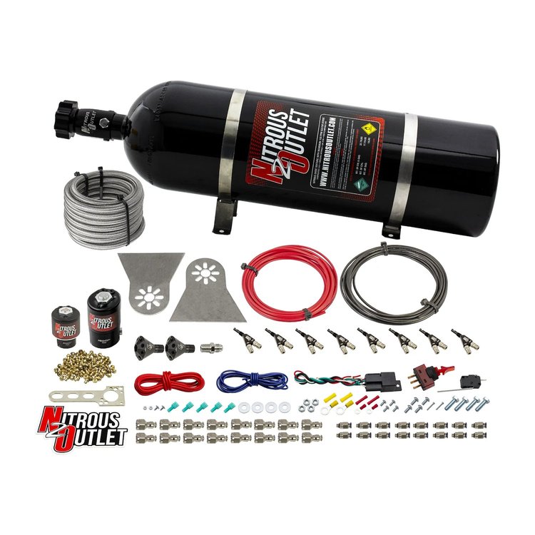00-10481-L-15 8-Cyl Direct Port System, .112 Nitrous Solenoids
