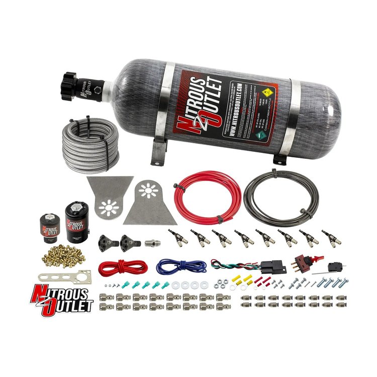 00-10482-L-12 8-Cyl Direct Port System, .112 Nitrous Solenoids