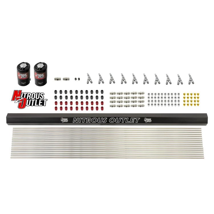 00-10491-SBT 10-Cyl Solenoids Forward Direct Port Conversion Kit, .122 Nitrous Solenoid
