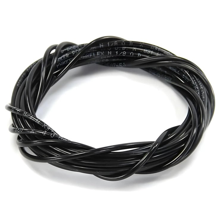 00-29500 Black Nylon Tubing, 1/16 in.ID, 1/8 in. OD, 1/32 in. Wall