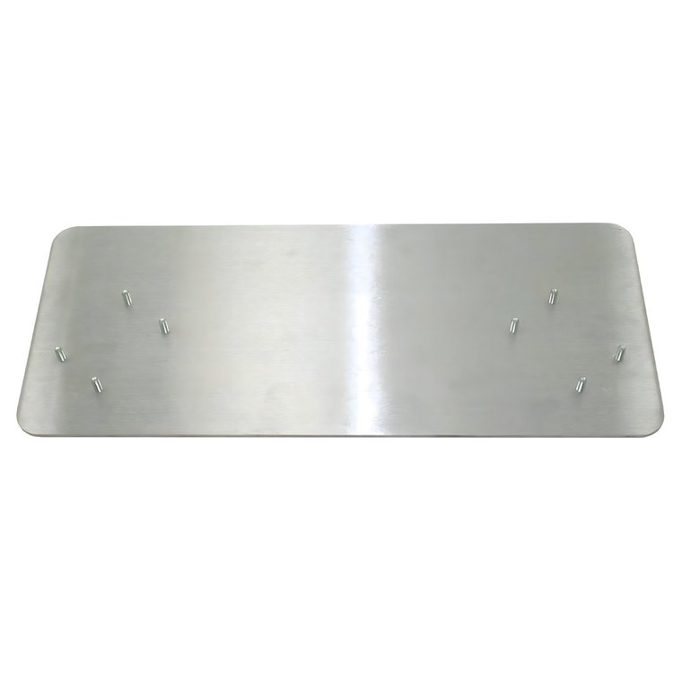 00-33004 Bottle Bracket Mounting Plate, GM/Pontiac 1998-2002 Camaro/Firebird, Mounts One or Two Bottles On Package Tray Floor