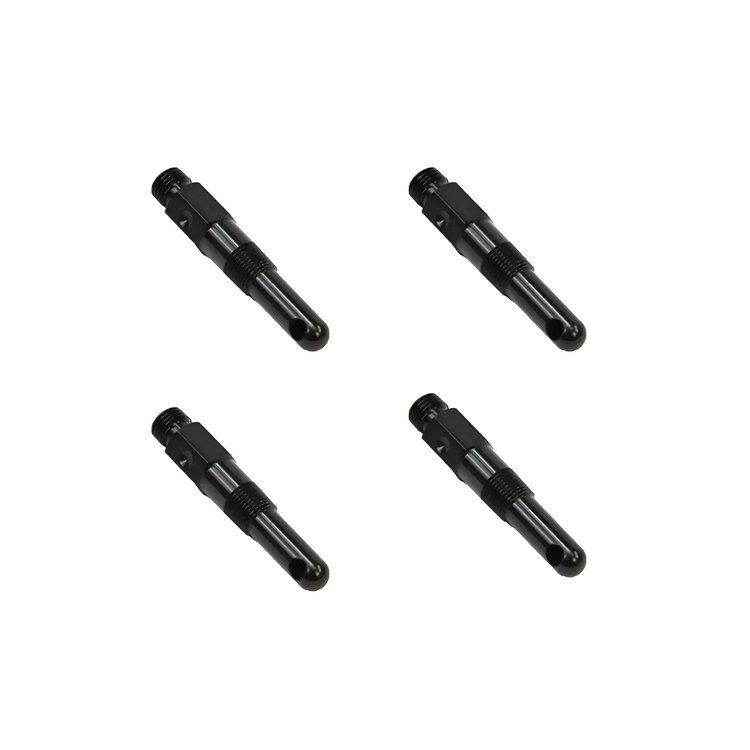 00-40502-4 1/8 in. NPT Dry Nitrous Nozzle, 4 Pack/90-Degree Discharge/Aluminum
