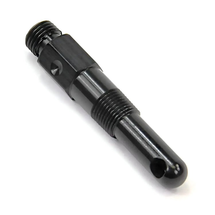 00-40502 1/8 in. NPT Dry Nitrous Nozzle, 90-Degree Discharge/Aluminum