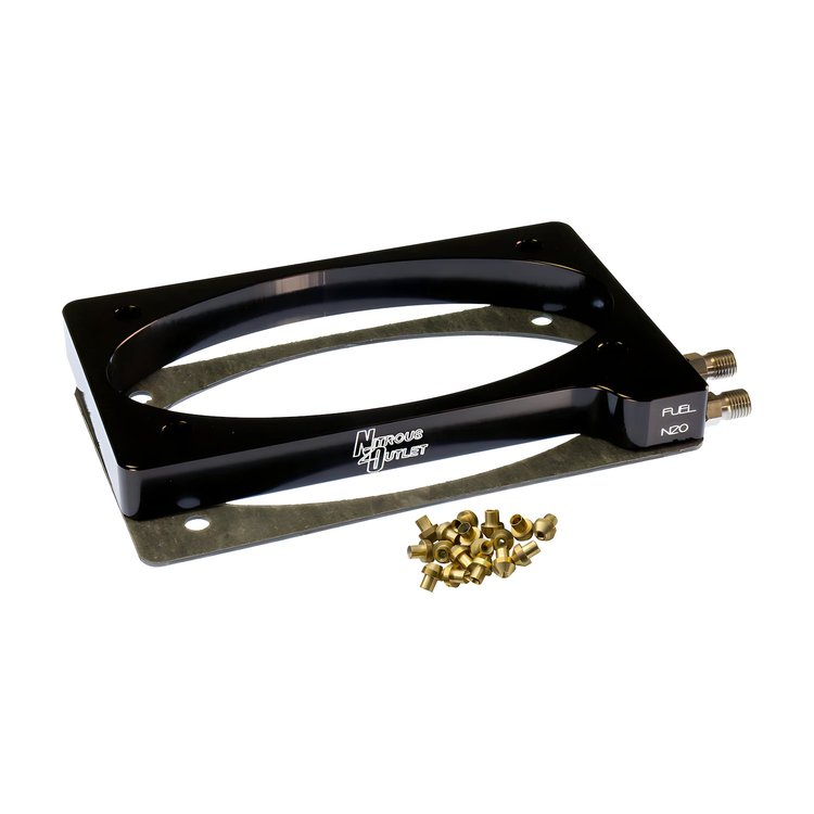00-42038 Whipple Big Bore Throttle Body Plate Conversion, Eliptical/Mechanical/2175 And 2750 CFM, 50-100-150-200 HP