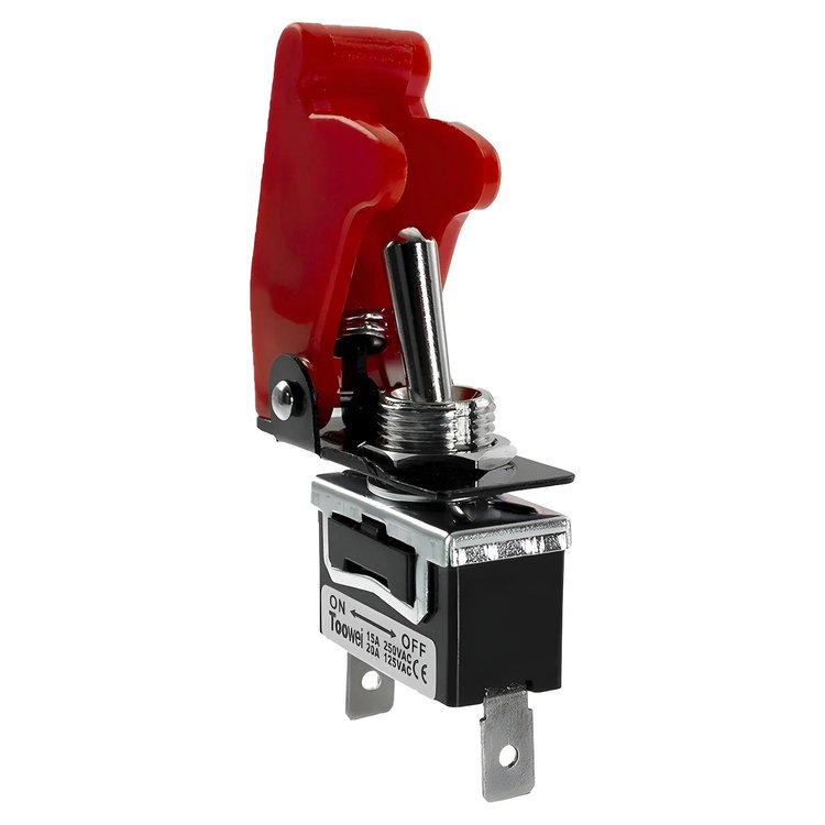 00-51004 Aircraft On-Off Toggle Switch w/Cover
