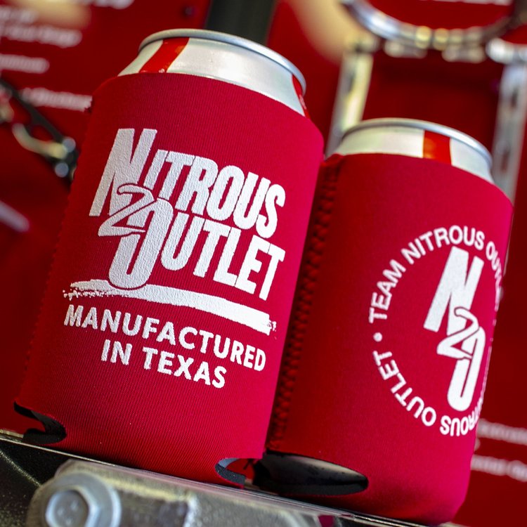 00-92005 Made In Texas Can Koozie, Black