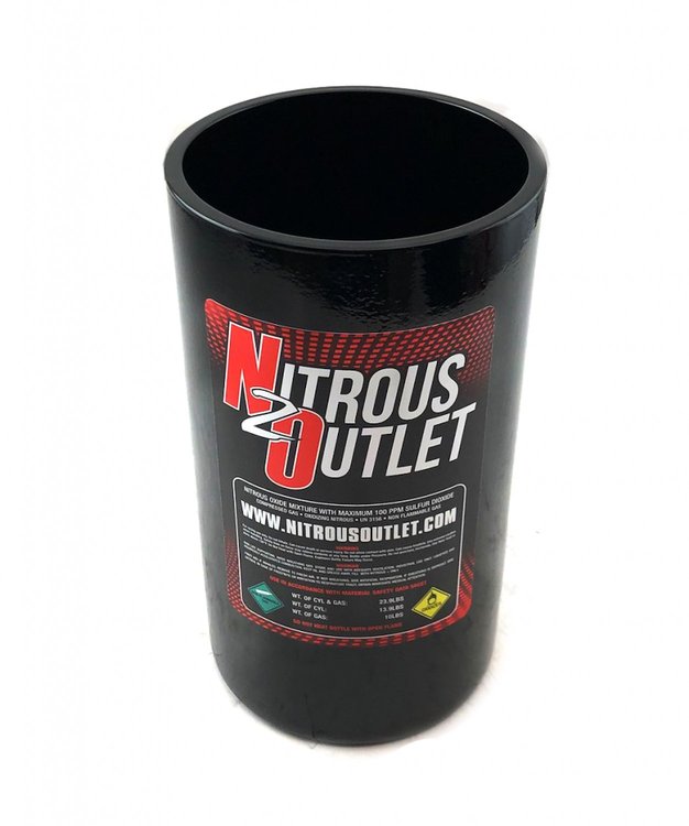 00-92450 Trashcan 10lb Nitrous Bottle