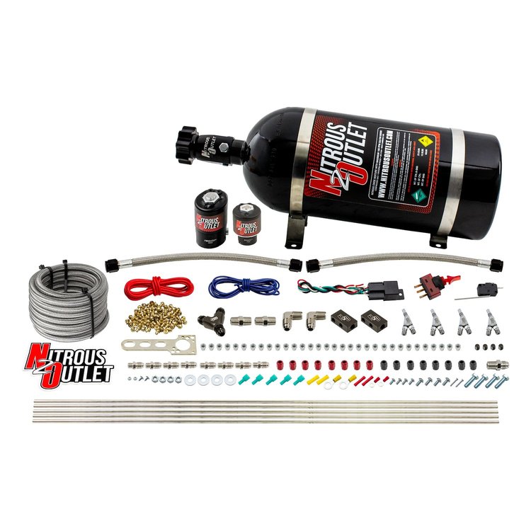 00-10362-SBT-10 4-Cyl Direct Port System, .122 Nitrous Solenoid