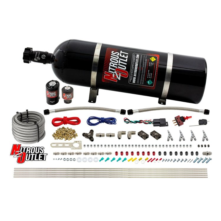 00-10362-SBT-15 4-Cyl Direct Port System, .122 Nitrous Solenoid