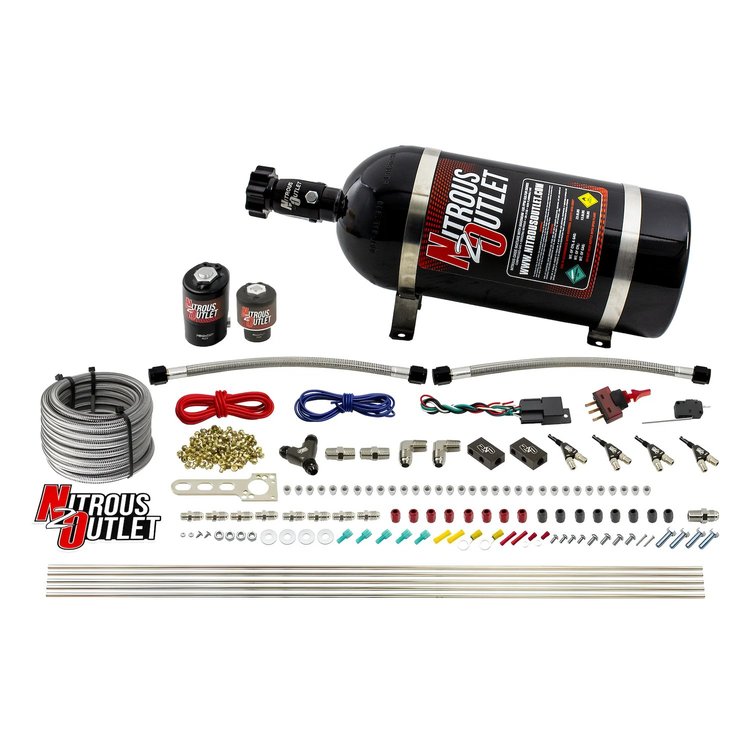 00-10363-E85-10 4-Cyl Direct Port System, .122 Nitrous Solenoid
