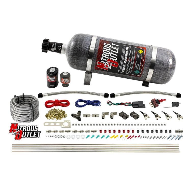 00-10363-E85-12 4-Cyl Direct Port System, .122 Nitrous Solenoid