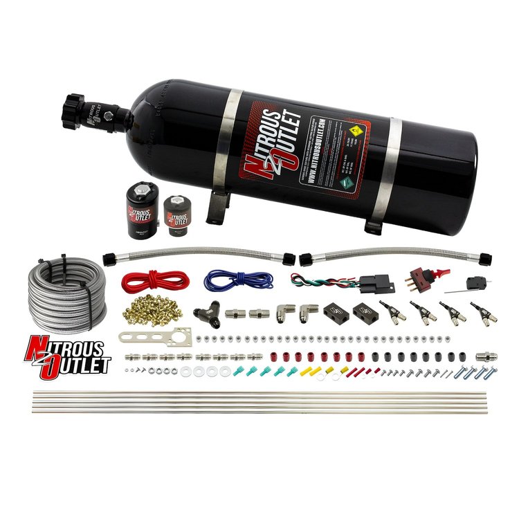 00-10363-E85-15 4-Cyl Direct Port System, .122 Nitrous Solenoid