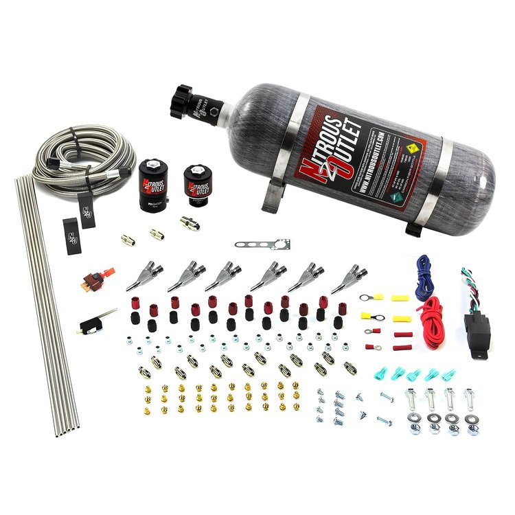 00-10398-SBT-12 6-Cyl Direct Port System, .122 Nitrous Solenoid