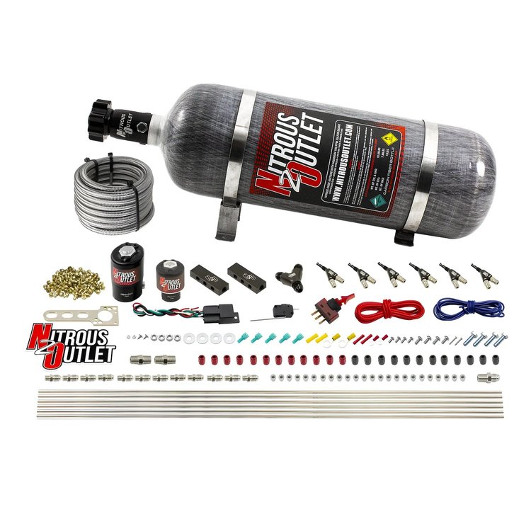 00-10399-E85-12 6-Cyl Direct Port System, .122 Nitrous Solenoid