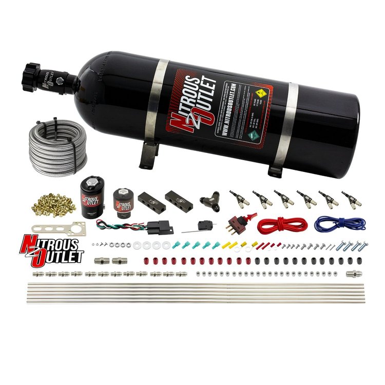 00-10399-E85-15 6-Cyl Direct Port System, .122 Nitrous Solenoid