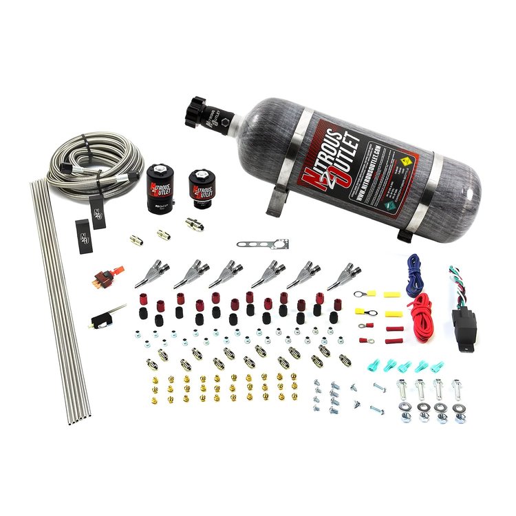 00-10399-SBT-12 6-Cyl Direct Port System, .122 Nitrous Solenoid