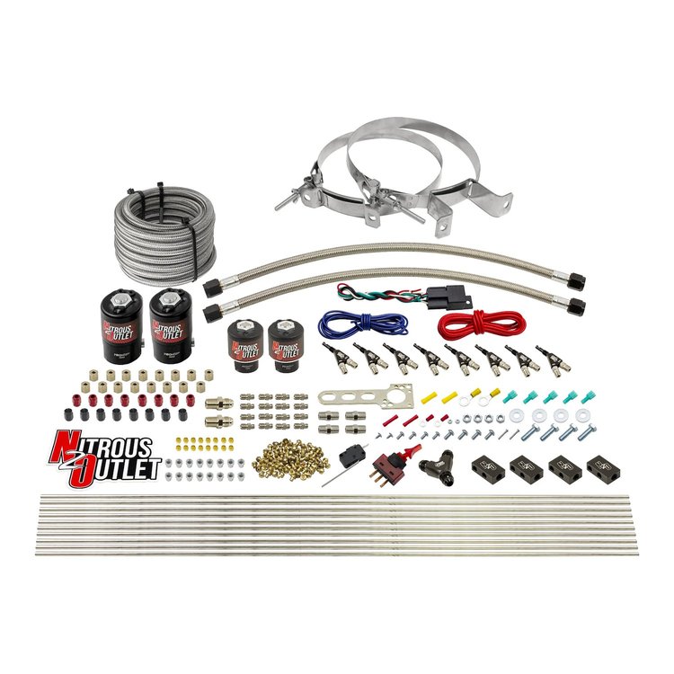 00-10433-ALC-L-00 8-Cyl Direct Port System, Two .112 Nitrous Solenoids