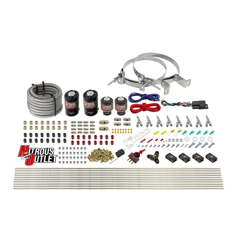 00-10433-H-SBT-00 8-Cyl Direct Port System, Two .122 Nitrous Solenoids