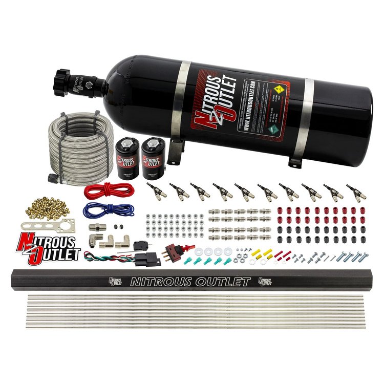 00-10494-E85-R-15 10-Cyl Direct Port System, .122 Nitrous Solenoid