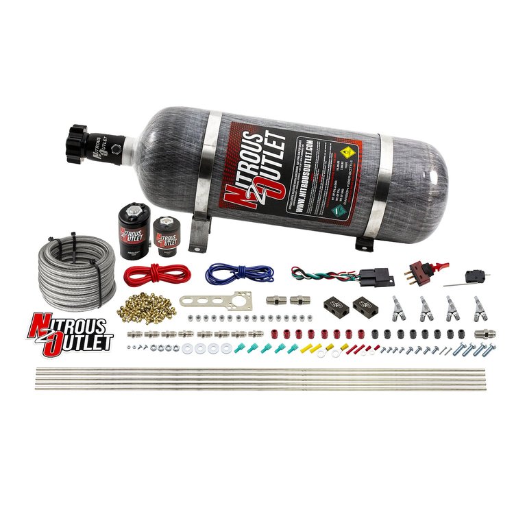 00-10362-E85-SBT-12 4-Cyl Direct Port System, .122 Nitrous Solenoid