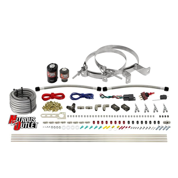 00-10363-E85-SBT-00 4-Cyl Direct Port System, .122 Nitrous Solenoid