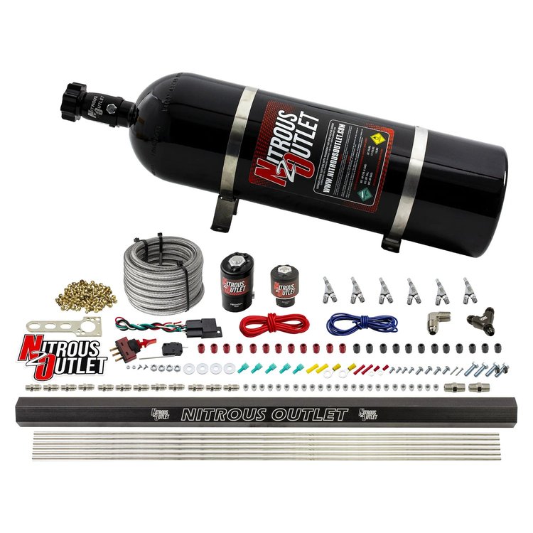 00-10398-E85-SBT-15 6-Cyl Direct Port System, .122 Nitrous Solenoid