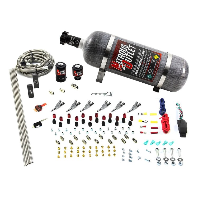 00-10399-E85-SBT-12 6-Cyl Direct Port System, .122 Nitrous Solenoid