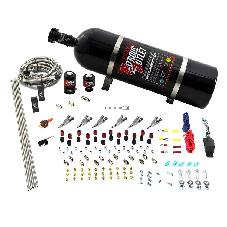 00-10399-E85-SBT-15 6-Cyl Direct Port System, .122 Nitrous Solenoid