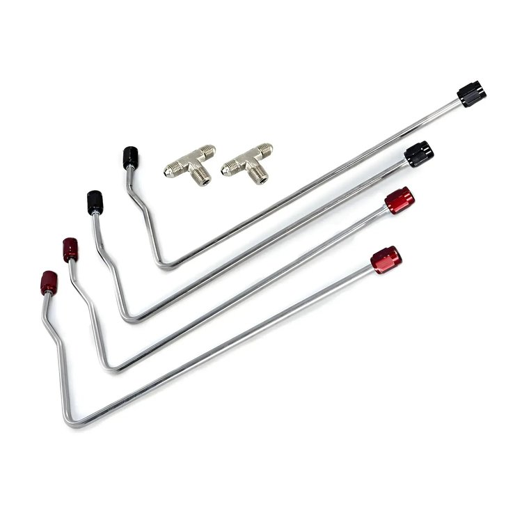 00-10129-TST-SP-HL GM 102 mm Texas Speed Titan LR-T, SR-1, SR-3, SR-7 Intake Hard-Lines