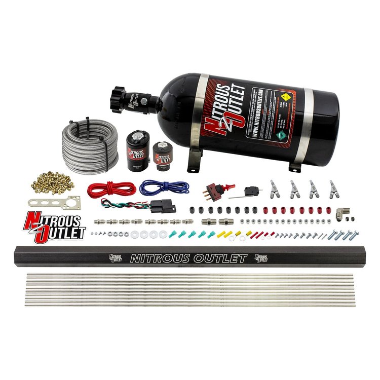 00-10363-R-SBT-10 4-Cyl Direct Port System, .122 Nitrous Solenoids
