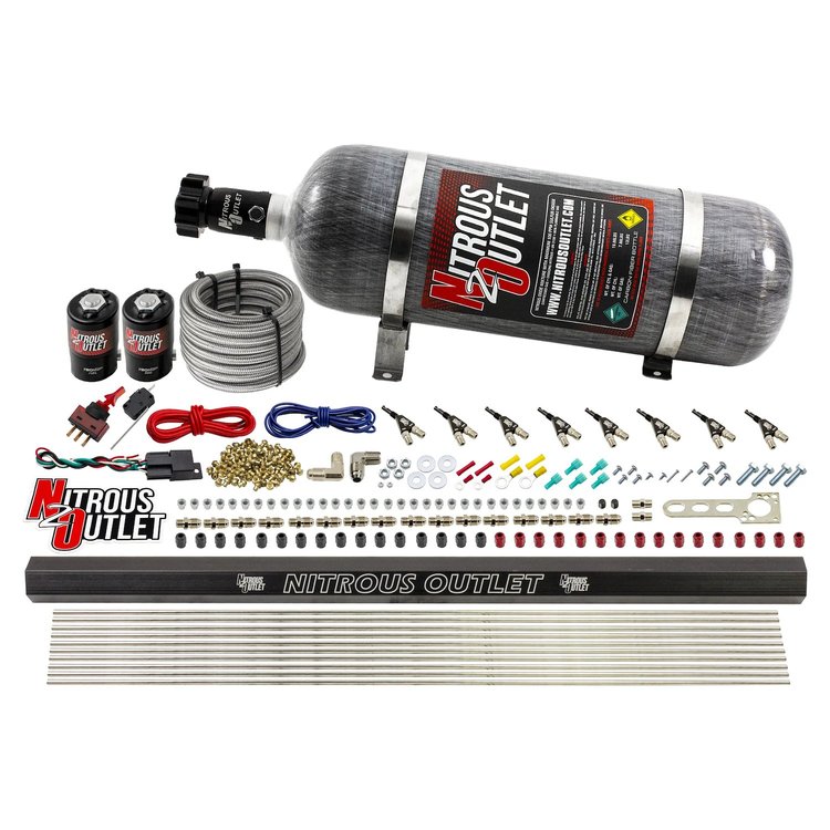 00-10472-E85-H-R-12 8-Cyl Direct Port System, .122 Nitrous Solenoid