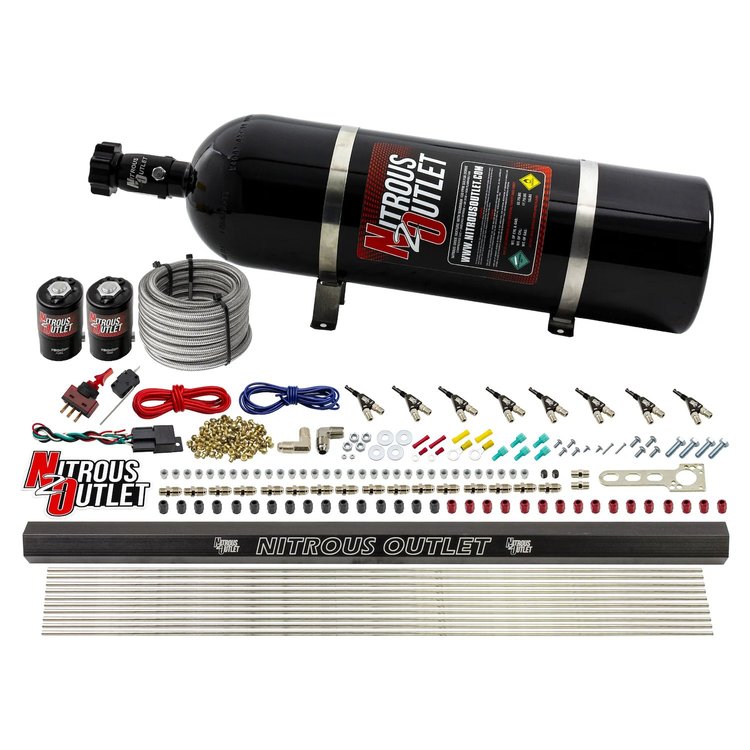 00-10472-E85-H-R-15 8-Cyl Direct Port System, .122 Nitrous Solenoid