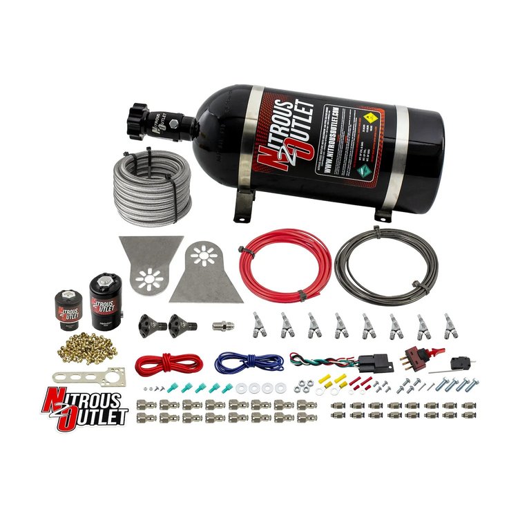 00-10481-L-SBT-10 8-Cyl Direct Port System, .112 Nitrous Solenoids
