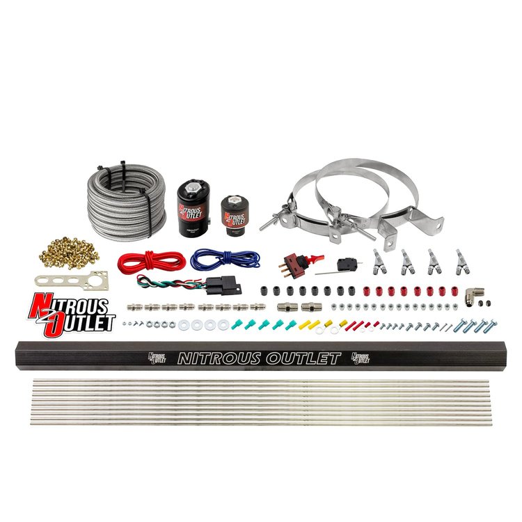 00-10362-ALC-R-SBT-00 4-Cyl Direct Port System, .122 Nitrous Solenoids
