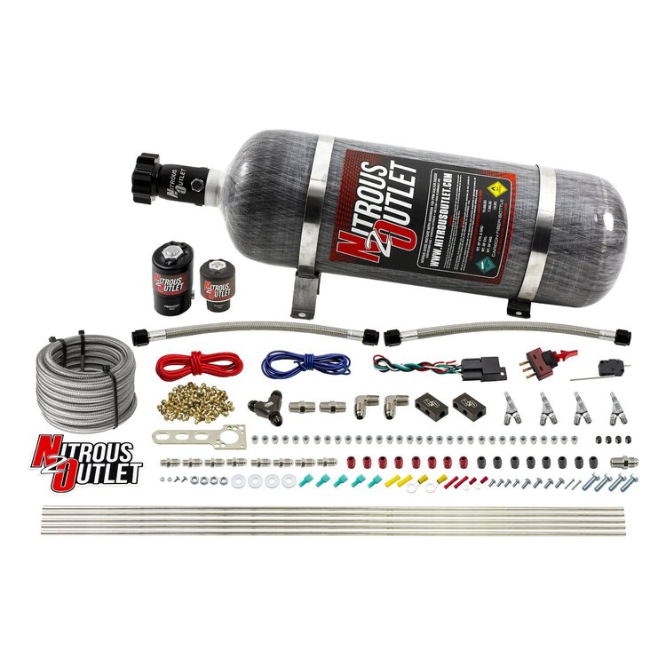 00-10362-ALC-SBT-12 4-Cyl Direct Port System, .122 Nitrous Solenoid