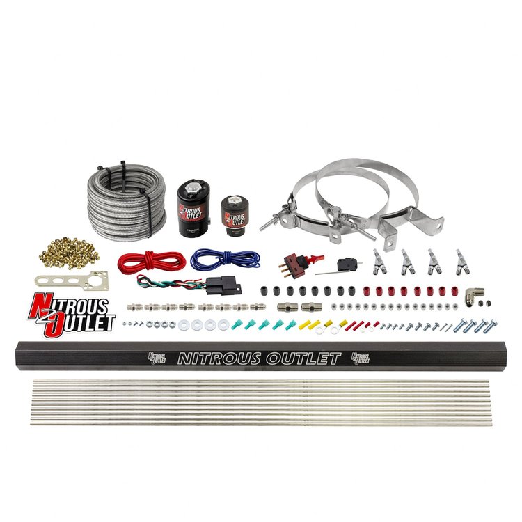 00-10362-E85-R-SBT-00 4-Cyl Direct Port System, .122 Nitrous Solenoids