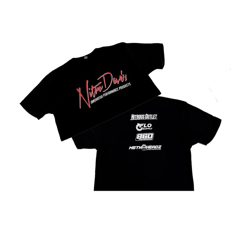 62-70100-XXXL Nitro Dave's Promo T-Shirt, BLK/XXXL