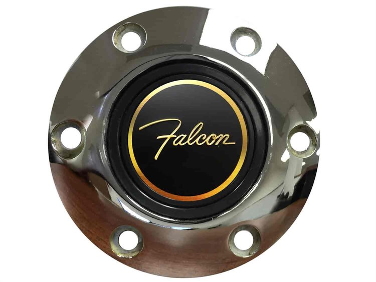 HORN BUTTON BLK 9 BOLT