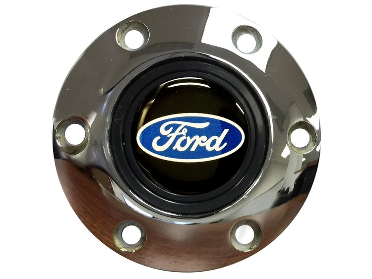S6 Horn Button Cap Ford Blue Oval Emblem