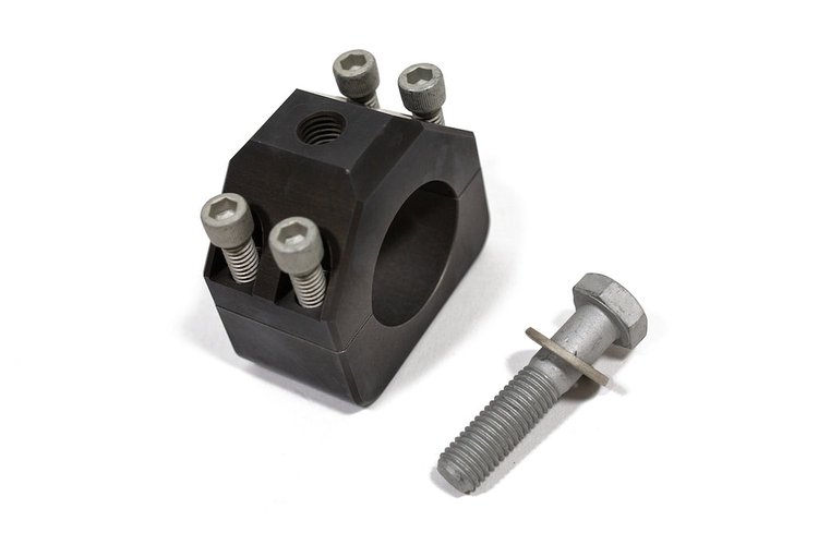 41056001 Yeti XD Single Post Stabilzer Bracket 40 mm Fits Select Jeep Wrangler JK/JL, Gladiator JT [Aluminum]